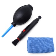 Honbay Camera 3-in-1 Cleaning Kit: Air Blower, Cleaning Cloth, Cleaning Pen - for LCD Screen, Eyegla