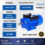 ENGA YC Motor 1.5HP-3HP(1.1KW-2.2KW) Single Phase Motor YC B3 Foot Mounting Motor Electric Motor Ind