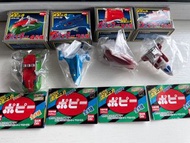 Bandai 扭蛋 歸零戰隊 1套4隻