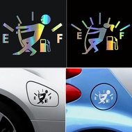 [Ready Stock] Gas Fuel Gage Empty Car Sticker Window Reflective Sticker Decal Body Sticker Laptop Lu