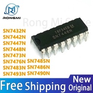 10Pcs SN7432N SN7442N SN7447N SN7448N SN7473N SN7476N SN7483N SN7485N SN7486N SN7490N SN7493N DIP-14