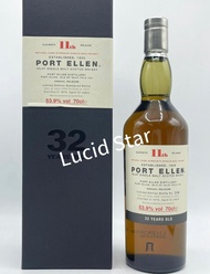 Port Ellen 11th Release 1979. 32 years Single Malt Whisky -  700ml 波艾倫1979年威士忌 限量 2988支 Bottled in 2011