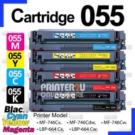 BCMY Cartridge 055 Compatible to Cano* 055 055H CRG055 imageCLASS LBP664Cx LBP-664CX MF-746CX MF746C