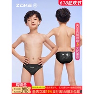 ZOKE ZOKE Children's Swimsuit Professional Swimming Training Triangle Youth Competitive Quick-Drying