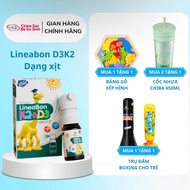 Combo 2 Lineabon D3K2 Dạng Xịt Cho Bé – Tăng Hấp Thu Canxi Giúp Xương Chắc Khỏe