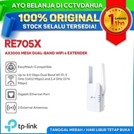 TP-LINK RE705X AX3000 MESH DUAL-BAND WIFI 6 EXTENDER