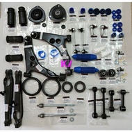 FULL SET 50 ITEM PROTON WIRA WAJA GEN2 PERSONA SATRIA OLD FRONT & REAR SUSPENSION ARM/SUSPENSION SET