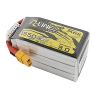 Tattu 1300mAh 1550mah 6S 120C 22.2V R-Line Version 3.0 Lipo Battery Pack with XT60 Plug for FPV dron