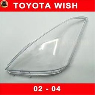 台灣現貨❤️適用於02-05款 TOYOTA WISH 大燈 頭燈 大燈罩 燈殼 頭燈蓋 大燈外殼 替換式燈殼 豐田小霸