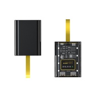 3*18650 Hộp Bảo Quản Pin Power Bank DIY Vỏ Ốp Lưng Sạc USB Kép Đèn Ngủ Cho iPhone Xiaomi