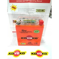 ( 100% ORIGINAL)KOYOKO NANOGEL BATTERY YTZ8 (BTX7) 12V7.2AH/10HR BENELLI RFS150I, YAMAHA R25, HONDA 