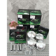 Sonic Piston CK 58-62 Mm 2-Valve Valve Clearance Head 4 Valves For Cars With A Pull-Up And Lock Clip