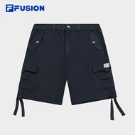 FILA FUSION x BEAMS Men Knit Pants in Navy