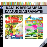 KAMUS BERGAMBAR | KAMUS DIAGRAMATIK KSSR SEMAKAN (BAHASA MELAYU*INGGERIS*JAWI*BAHASA ARAB*TRIBAHASA) - CEMERLANG &amp; PEP