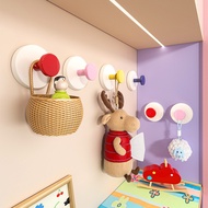 Perforated Hook Dopamine Suction Cup Hook Suction Cup Toilet Viscose Hook Bathroom Kitchen Vacuum Ro