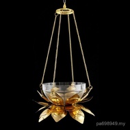 Offering the Sky Lantern Temple Buddhist Temple Lotus Leaf Chandelier Candle Lamp Lotus Chandelier G