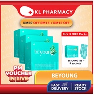 (BUY 3 FOC 15's Beyoung + 4's Beyoung)  Beyoung Gut-Brain-Skin Axis Booster- 30 sachets