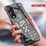 (KD-49) Softcase Glossy Glass Vivo Y17S Latest Handphone Case - Handphone Protector - Cellphone Accessories - Handphone Case - Glas