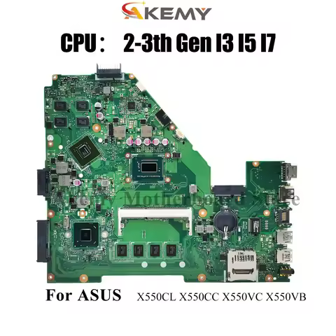 X550CC Laptop Motherboard For ASUS VivoBook X550CL Y581C X550C X550VC X550CC X550VB A550V R513C X552