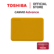 Toshiba External HDD (1TB) USB 3.2 SuperSpeed HDD 2.5 รุ่น Canvio Advance V10Security/Auto-backup สี