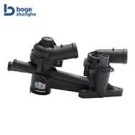 premium-Bogezhonghe Thermostat Housing Assembly 03C121111AK 03C121111AA for VW Polo Jetta Golf Skoda