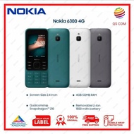 [100% Original] Nokia 6300 4G - 2.4" + Dual SIM (512mb RAM | 4gb ROM)