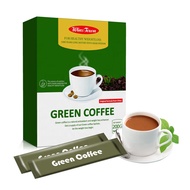20 Bags Instant Green Coffee - Natural Herbal Energy Drink 10g Each Wellness Beverage