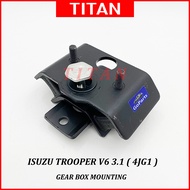 (1pc) Rear Engine Mounting Gear Bpx Mounting Isuzu Trooper V6 3.1d  4JG1