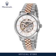 【2 Years Warranty】 Maserati Epoca 42mm Mens Automatic  นาฬิกาข้อมือแฟชั่น  Luminous Hands R882311801