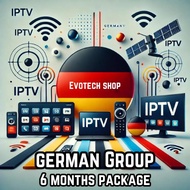 แพ็กเกจ IPTV 6 เดือน German Group รวมช่องถ่ายทอดสดกว่า 1000+ ช่อง และ VOD ครบครันด้วยกีฬา ภาพยนตร์ แ