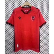 Fan Version 2025/26 Albania Home and Away Third Set Men's Football Jersey
