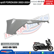 ชุดสี HONDA ฟอซ่า FORZA350 ปี 2022-2024 เทา(เงา)-ดำ แลมโบ โลโก้ทอง (G-B) รหัสสี NH-C53P เปลือกพลาสติ