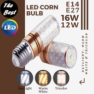 12W 16W LED Corn Bulb E27 E14 Daylight / Warmwhite / 3C Tricolor