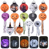1 Chentao Halloween Decorations Props Lantern Ghost Festival Jack Pumpkin Lantern Portable Hanging P