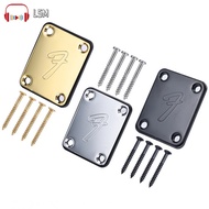 LSM Electric Guitar Neck Plates Vintage-style Guitar Protector With Screws Fits Most Guitars Basses