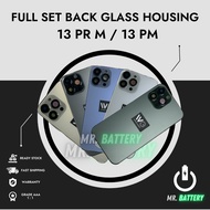 13 PR MAX / 13 PM for full set / Back Battery Cover Housing Casing Middle Frame  [ READY STOK ]
