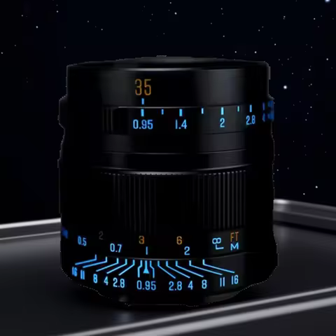 Brightin Star New 35mm F0.95 Night Scenes APS-C Large Aperture Portrait Lens For Fuji X/Canon M/RF/M