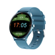 Smartwatch สมาร์ทวอท 2021สมาร์ทนาฬิกาผู้หญิงผู้ชาย Heart Rate การตรวจสอบ Sleep Tracker บลูทูธเพลงควบคุม IP67กันน้ำฟิตเนส Android IosSmartwatch สมาร์ทวอท Black