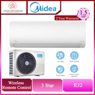 【NEW】Midea R32 1hp-2.5hp Air Cond Non inverter Air Conditioner 冷气机 MSGD Aircond Penyaman Udara Sejuk