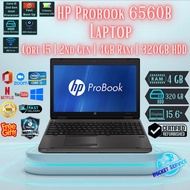 HP Laptop ProBook 6560B Intel Core i5 2nd Gen (2.50 GHz) 4 GB Memory 320 GB HDD Intel HD Graphics 30