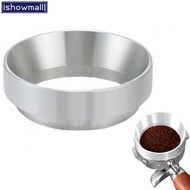 [ISHOWMAL]Coffee Dosing Ring Aluminum Magnetic Funnel for 51mm 53mm 58mm Portafilter Use