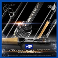 ROD FORD GUNCAST 3 RFG531 RFG571 Baitcasting Fishing Rod 1 Piece BC Casting Joran Pancing GUNCAST II