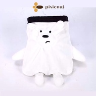 Ice Bear Chalk Bag for Rock Climbing. Cute Cartoon Archery Release Pouch. We Bare Bears Grizzly Panda Sports Waist Pouch