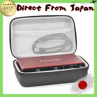 Musiin Sound Card Carrying Case, compatible with Focusrite Scarlett 2i2 3rd Generation Audio Interfa