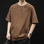 KUYICHAOREN | เสื้อยืดค!Waffle Pocket ลำลอง