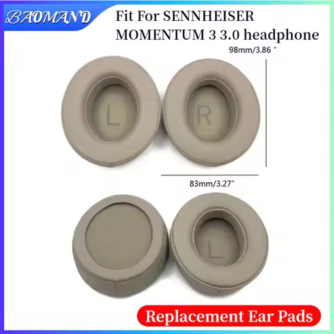 Replacement Ear Pads Cushion for SENNHEISER MOMENTUM 3 3.0 Headphones Earpads/Ear Cushions Repair Pa