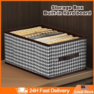 3PCS Clothes Organizer Storage Box Foldable Clothes Storage Box Organizer Box Kotak Simpan Baju