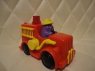 麥當勞McDonald's逸品早期奶昔大哥消防車公仔玩具