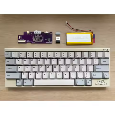 HHKB Tri-mode Wireless Kit Custom CCapacitive Keyboard Wired Bluetooth 2.4G Wireless Control Battery