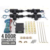 Car Door Central Locking System Four Door Central Lock Full Set With Central Lock Relay Car Safety C
